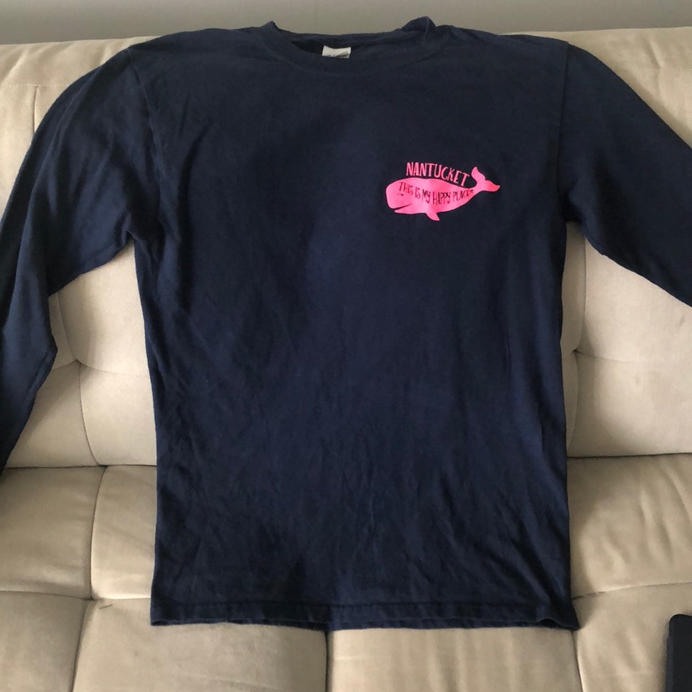 Blue Nantucket Long Sleeve shirt.